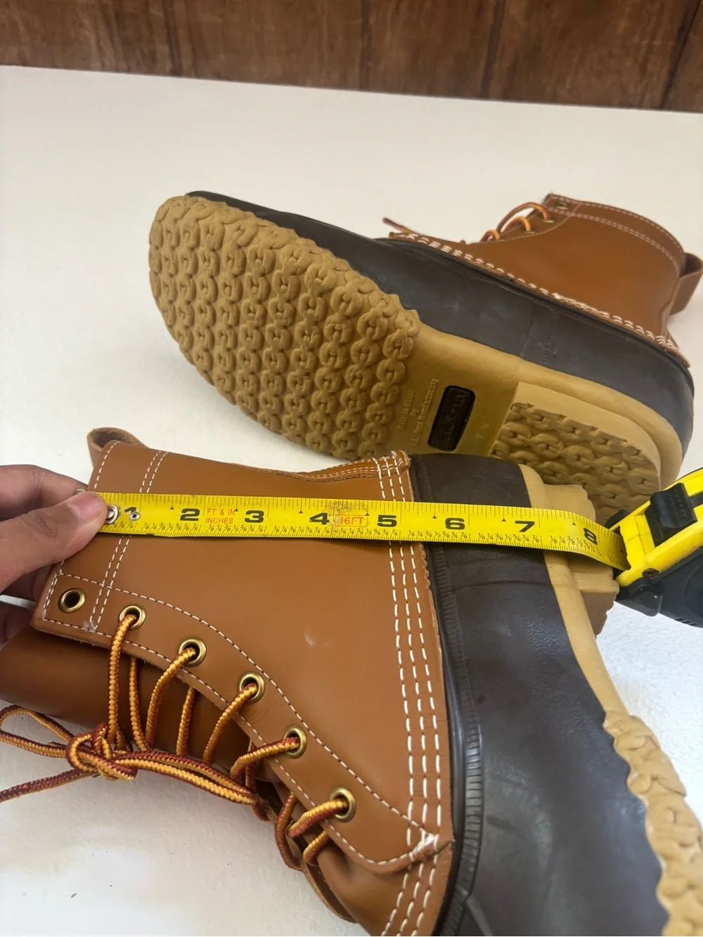 LL Bean Men's Duck Boots size 10